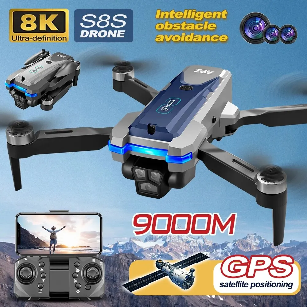 Drone Camera Mount - S8S GPS 드론 5G 와이파이 8K