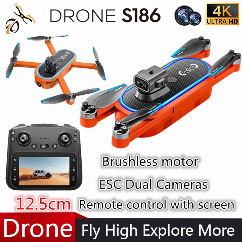 2025 S186 드론 전문가용 4K HD 듀얼 카메라 - Drone Camera 4K 리뷰 및 가격