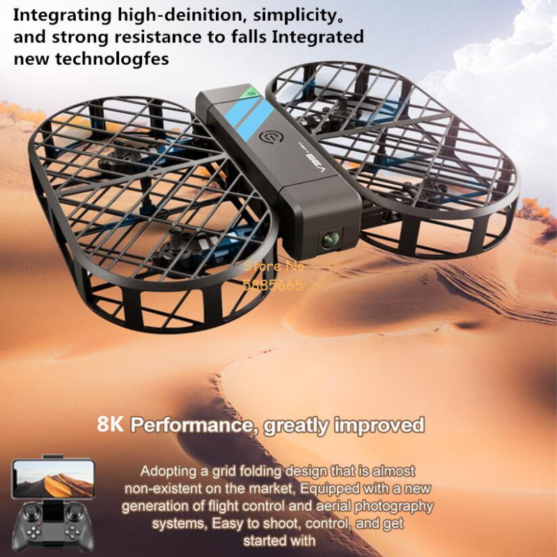 8K HD 카메라 360 °   보호 광학 흐름 위치  - Drone Camera 4K 리뷰 및 가격