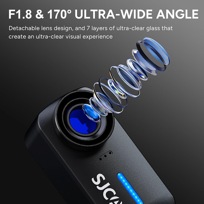 SJCAM C110+ 액션 카메라 6축 자이로스코프 손 - Drone Camera Action 리뷰 및 가격