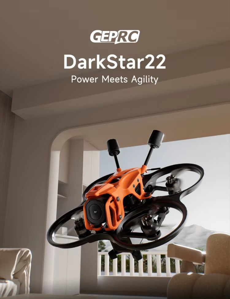 새로운 GEPRC DarkStar22 O4 Pro HD - Drone Camera Mount 리뷰 및 가격