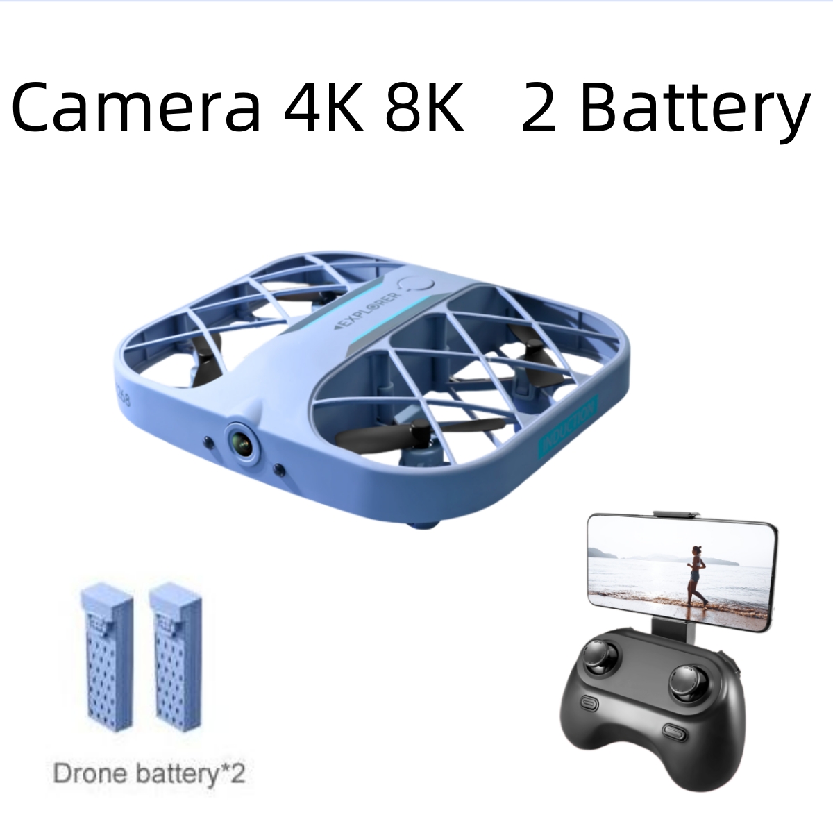 JJRC H107 FPV RC 드론(배터리 2개 포함) - Drone Camera Lens 리뷰 및 가격