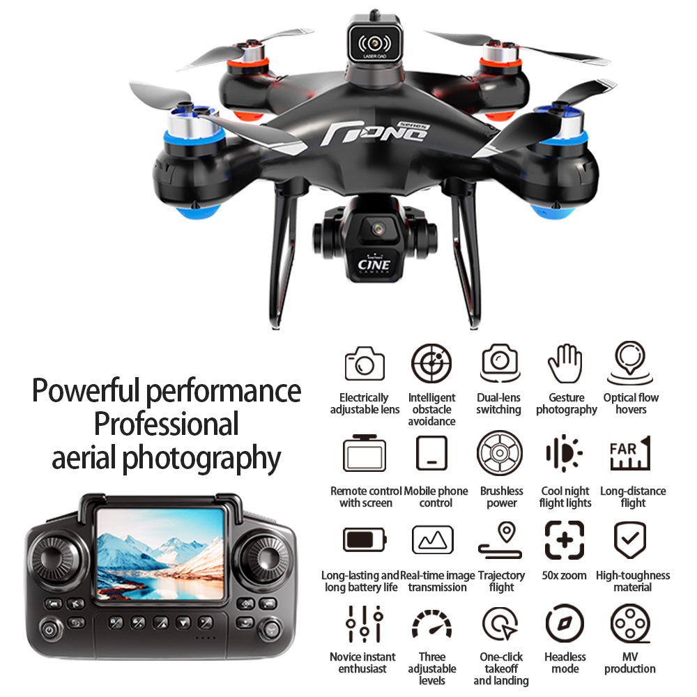 E55 에어 스크린 컨트롤 드론 전문가용 와이드 RC  - Drone Camera Mount 리뷰 및 가격